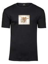 Lade das Bild in den Galerie-Viewer, Kälble Zwillingspaar - Bio-Baumwolle Herren T-Shirt