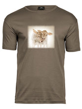 Lade das Bild in den Galerie-Viewer, Kälble Zwillingspaar - Bio-Baumwolle Herren T-Shirt