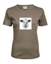 Lade das Bild in den Galerie-Viewer, Portrait Jaqueline - Bio-Baumwolle Damen T-Shirt