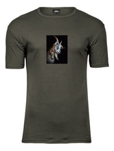 Lade das Bild in den Galerie-Viewer, Ziege Elias - Bio-Baumwolle Herren T-Shirt