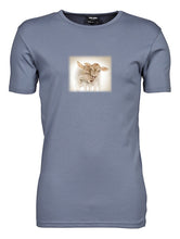 Lade das Bild in den Galerie-Viewer, Kälble Zwillingspaar - Bio-Baumwolle Herren T-Shirt