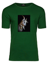 Lade das Bild in den Galerie-Viewer, Ziege Elias - Bio-Baumwolle Herren T-Shirt