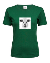 Lade das Bild in den Galerie-Viewer, Portrait Jaqueline - Bio-Baumwolle Damen T-Shirt