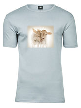 Lade das Bild in den Galerie-Viewer, Kälble Zwillingspaar - Bio-Baumwolle Herren T-Shirt