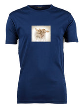 Lade das Bild in den Galerie-Viewer, Kälble Zwillingspaar - Bio-Baumwolle Herren T-Shirt