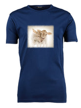 Lade das Bild in den Galerie-Viewer, Kälble Zwillingspaar - Bio-Baumwolle Herren T-Shirt