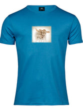 Lade das Bild in den Galerie-Viewer, Kälble Zwillingspaar - Bio-Baumwolle Herren T-Shirt