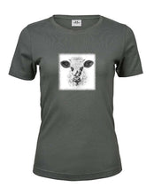 Lade das Bild in den Galerie-Viewer, Portrait Jaqueline - Bio-Baumwolle Damen T-Shirt