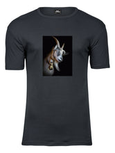 Lade das Bild in den Galerie-Viewer, Ziege Elias - Bio-Baumwolle Herren T-Shirt