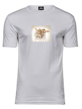 Lade das Bild in den Galerie-Viewer, Kälble Zwillingspaar - Bio-Baumwolle Herren T-Shirt