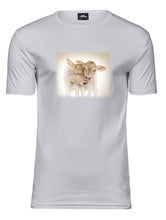 Lade das Bild in den Galerie-Viewer, Kälble Zwillingspaar - Bio-Baumwolle Herren T-Shirt