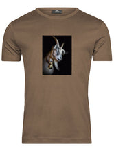 Lade das Bild in den Galerie-Viewer, Ziege Elias - Bio-Baumwolle Herren T-Shirt
