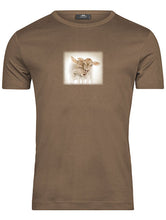 Lade das Bild in den Galerie-Viewer, Kälble Zwillingspaar - Bio-Baumwolle Herren T-Shirt