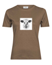 Lade das Bild in den Galerie-Viewer, Portrait Jaqueline - Bio-Baumwolle Damen T-Shirt