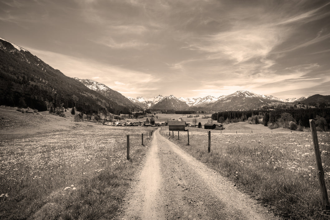 Rubi bei Oberstdorf sepia 1001280_sepia
