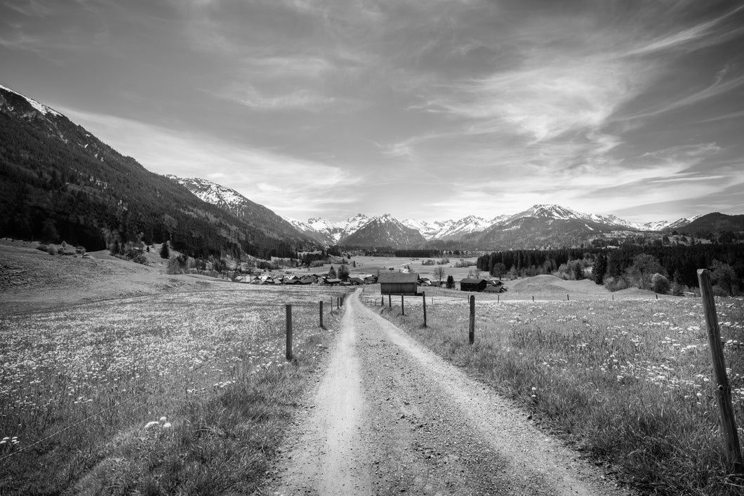 Rubi bei Oberstdorf s/w 1001280
