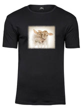 Lade das Bild in den Galerie-Viewer, Kälble Zwillingspaar - Bio-Baumwolle Herren T-Shirt
