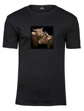Lade das Bild in den Galerie-Viewer, Schmusende Kühe - Bio-Baumwolle Herren T-Shirt
