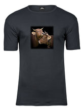 Lade das Bild in den Galerie-Viewer, Schmusende Kühe - Bio-Baumwolle Herren T-Shirt
