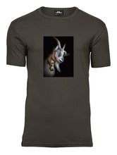 Lade das Bild in den Galerie-Viewer, Ziege Elias - Bio-Baumwolle Herren T-Shirt
