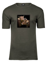 Lade das Bild in den Galerie-Viewer, Schmusende Kühe - Bio-Baumwolle Herren T-Shirt
