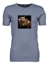 Lade das Bild in den Galerie-Viewer, Schmusende Kühe - Bio-Baumwolle Herren T-Shirt
