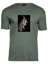 Lade das Bild in den Galerie-Viewer, Ziege Elias - Bio-Baumwolle Herren T-Shirt
