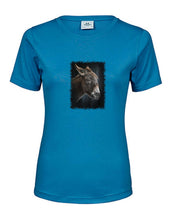 Lade das Bild in den Galerie-Viewer, Esel Erich - Bio-Baumwolle Damen T-Shirt
