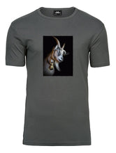 Lade das Bild in den Galerie-Viewer, Ziege Elias - Bio-Baumwolle Herren T-Shirt
