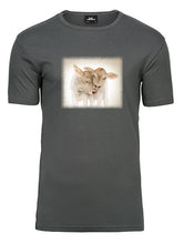 Lade das Bild in den Galerie-Viewer, Kälble Zwillingspaar - Bio-Baumwolle Herren T-Shirt

