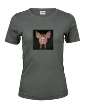 Lade das Bild in den Galerie-Viewer, Rudi Rüssel - Bio-Baumwolle Damen T-Shirt
