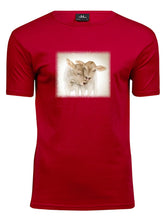 Lade das Bild in den Galerie-Viewer, Kälble Zwillingspaar - Bio-Baumwolle Herren T-Shirt
