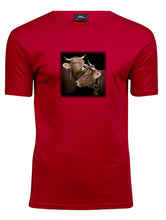 Lade das Bild in den Galerie-Viewer, Schmusende Kühe - Bio-Baumwolle Herren T-Shirt
