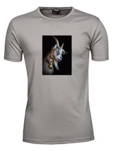 Lade das Bild in den Galerie-Viewer, Ziege Elias - Bio-Baumwolle Herren T-Shirt
