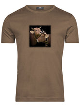 Lade das Bild in den Galerie-Viewer, Schmusende Kühe - Bio-Baumwolle Herren T-Shirt
