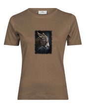 Lade das Bild in den Galerie-Viewer, Esel Erich - Bio-Baumwolle Damen T-Shirt

